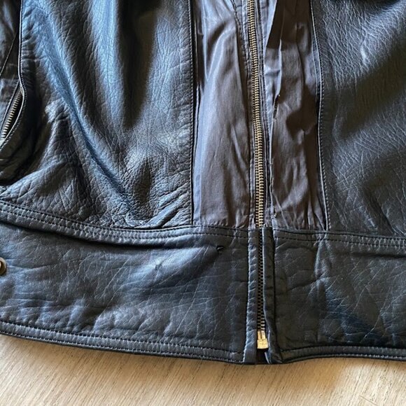 RICK PALLACK RARE VINTAGE LEATHER JACKET - Picture 7 of 11